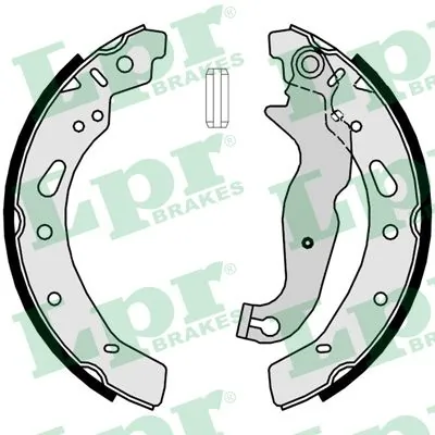 Brake Shoe Set 09300