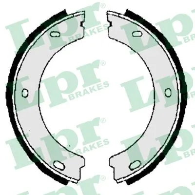 Brake Shoe Set, parking brake 06400