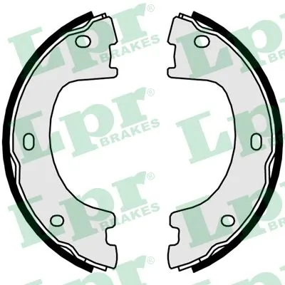 Brake Shoe Set, parking brake 01056