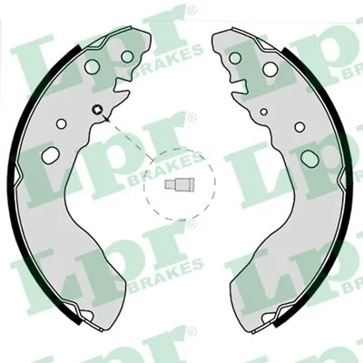Brake Shoe Set 07770