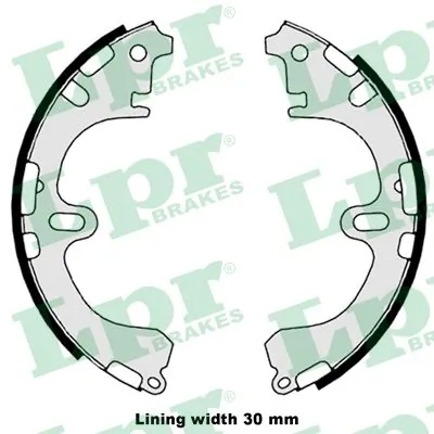 Brake Shoe Set 08800