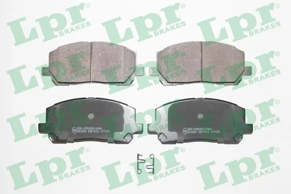 Brake Pad Set, disc brake 05P1516