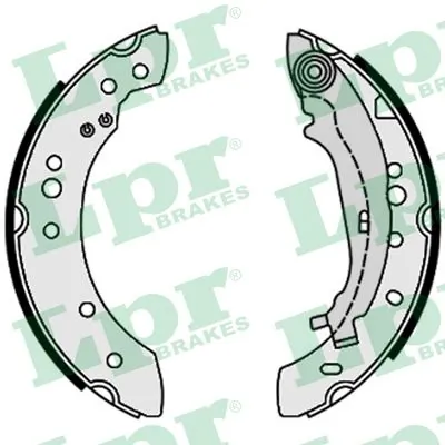Brake Shoe Set 09640