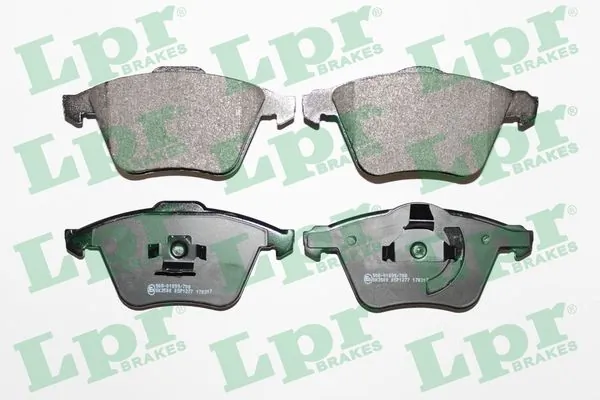 Brake Pad Set, disc brake 05P1277