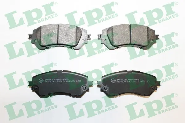 Brake Pad Set, disc brake 05P1935