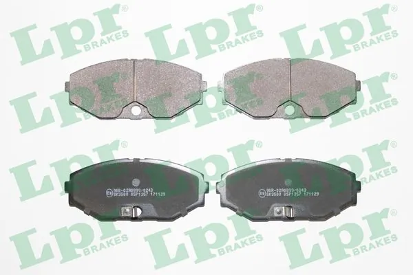 Brake Pad Set, disc brake 05P1357