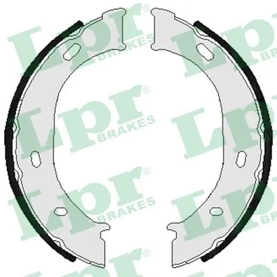 Brake Shoe Set, parking brake 07960