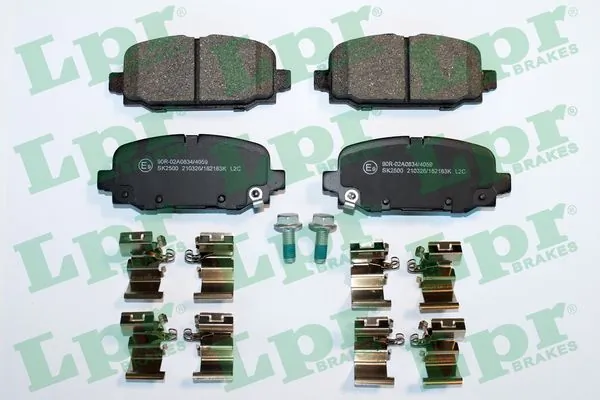 Brake Pad Set, disc brake 05P2183K