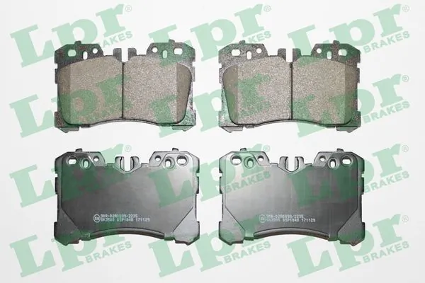 Brake Pad Set, disc brake 05P1848