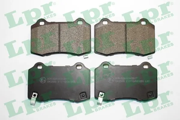 Brake Pad Set, disc brake 05P1855