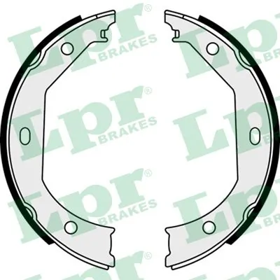 Brake Shoe Set, parking brake 08090