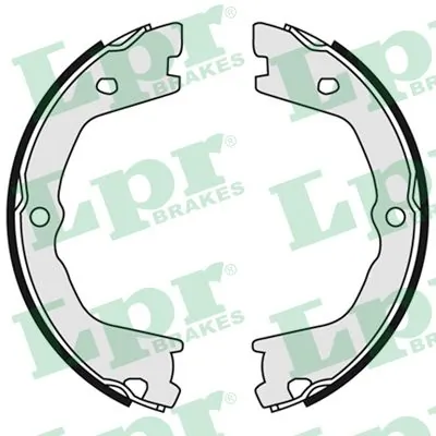 Brake Shoe Set, parking brake 09080