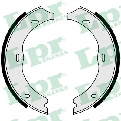 Brake Shoe Set, parking brake 09720
