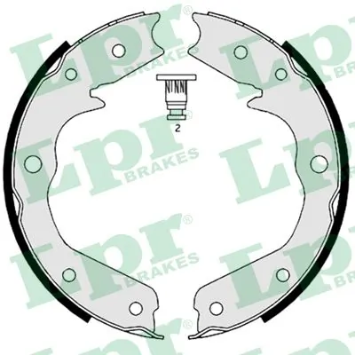 Brake Shoe Set, parking brake 08970