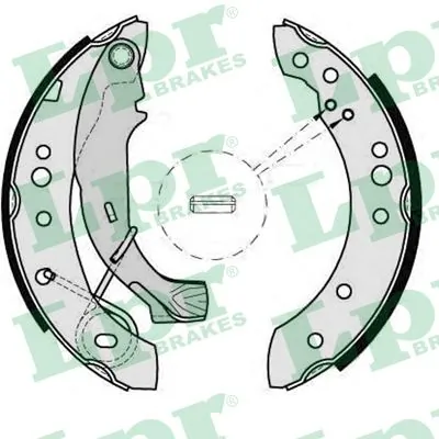 Brake Shoe Set 08150