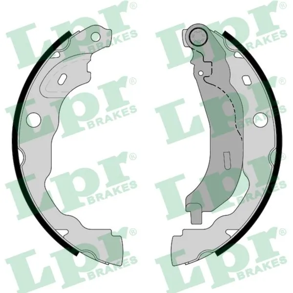 Brake Shoe Set 01216