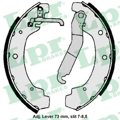 Brake Shoe Set 06740