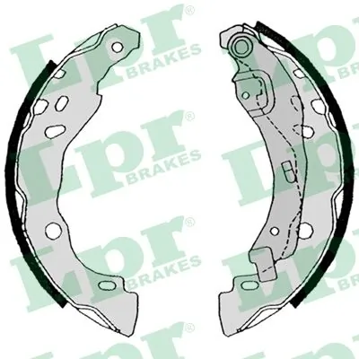 Brake Shoe Set 08630