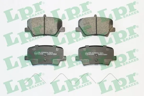 Brake Pad Set, disc brake 05P2061