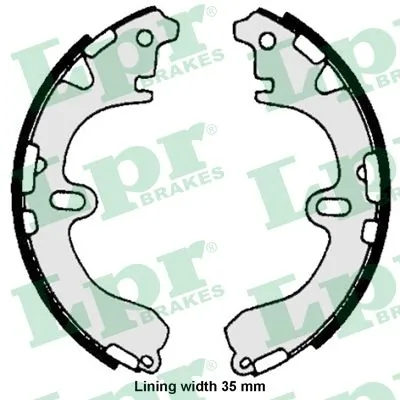 Brake Shoe Set 06720