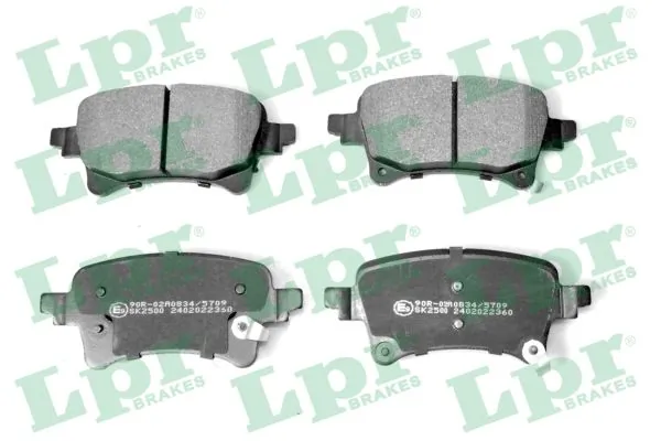 Brake Pad Set, disc brake 05P2360