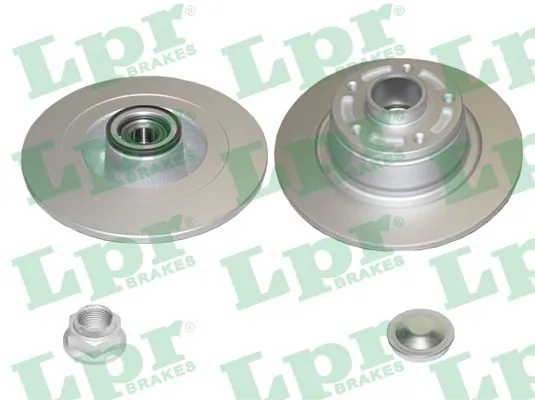 Brake Disc LPR HUB BRAKE DISC LINE - FULL COATED R1082PRCA