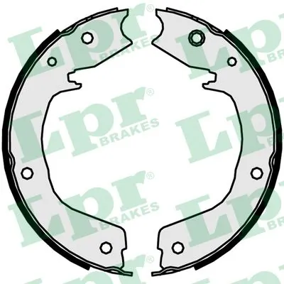 Brake Shoe Set, parking brake 09850