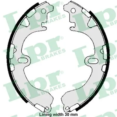 Brake Shoe Set 05810