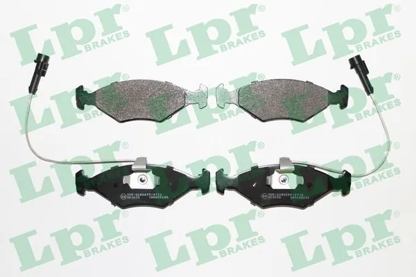 Brake Pad Set, disc brake 05P680