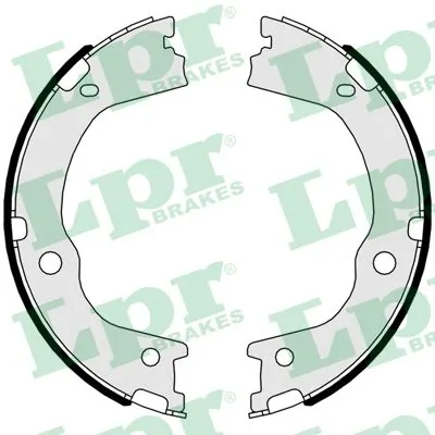 Brake Shoe Set, parking brake 01047