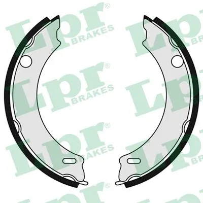 Brake Shoe Set, parking brake 06900