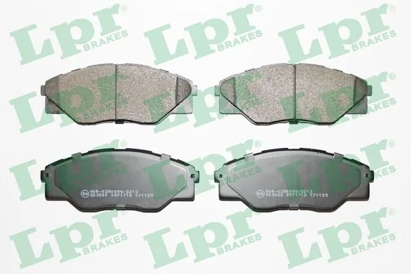 Brake Pad Set, disc brake 05P1718