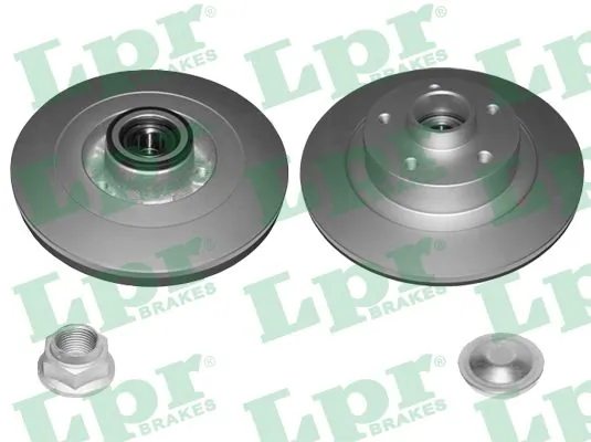 Brake Disc LPR HUB BRAKE DISC LINE - FULL COATED R1080PRCA