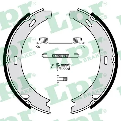 Brake Shoe Set, parking brake 06869