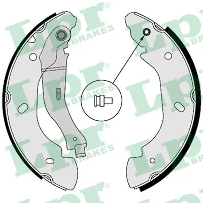 Brake Shoe Set 08580