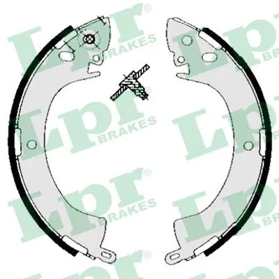 Brake Shoe Set 05240
