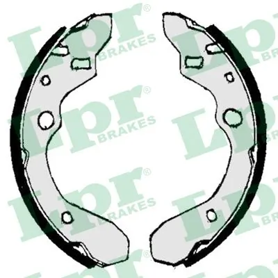 Brake Shoe Set 07010