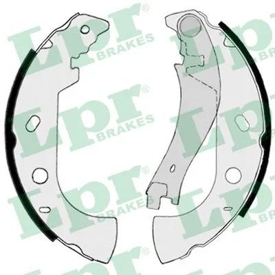 Brake Shoe Set 07250