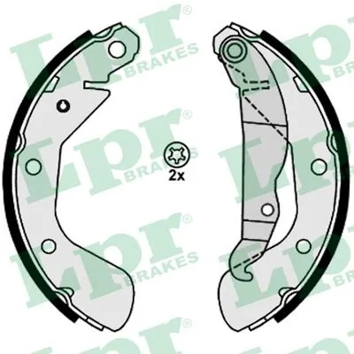 Brake Shoe Set 08120