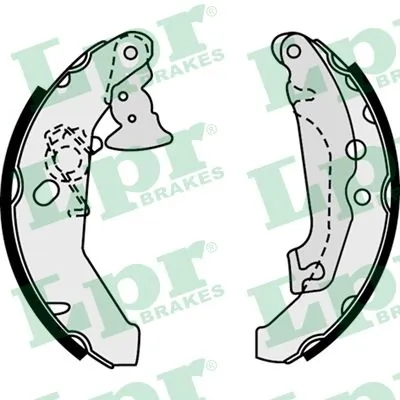 Brake Shoe Set 07560