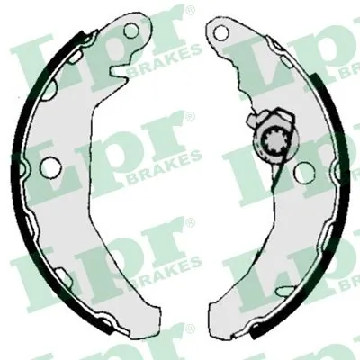 Brake Shoe Set 04340