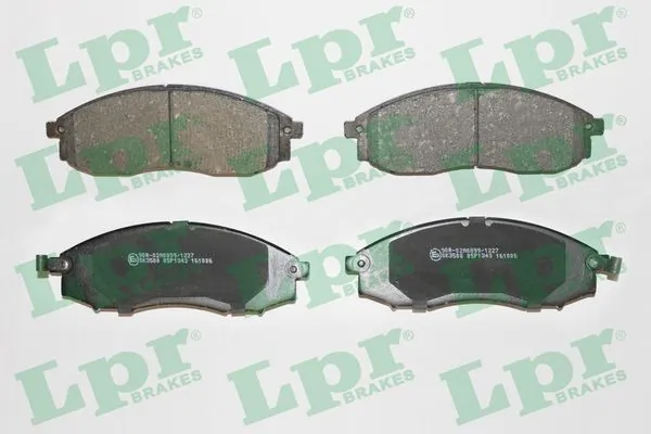 Brake Pad Set, disc brake 05P1343