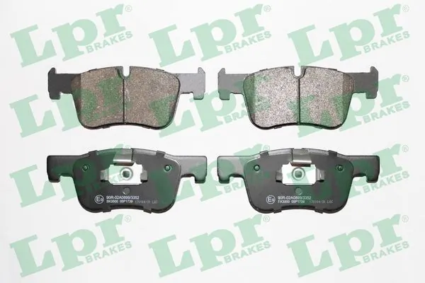 Brake Pad Set, disc brake 05P1739