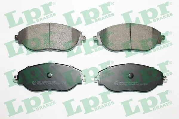 Brake Pad Set, disc brake 05P2163