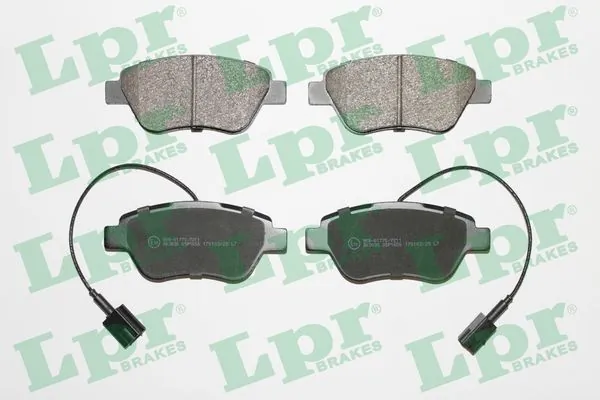 Brake Pad Set, disc brake 05P1656