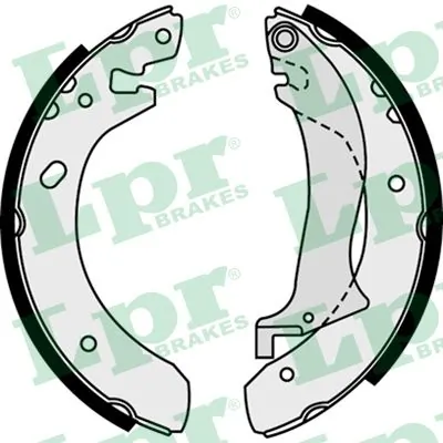 Brake Shoe Set 07510