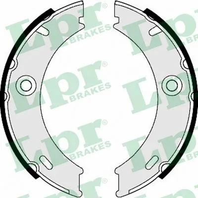 Brake Shoe Set, parking brake 07970
