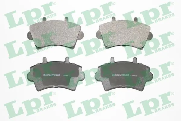 Brake Pad Set, disc brake 05P884
