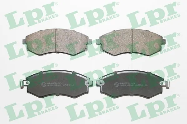 Brake Pad Set, disc brake 05P640