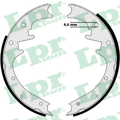 Brake Shoe Set 07205